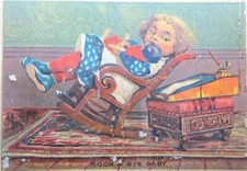 Great Atlantic Pacific Tea A & P Child VICTORIAN TRADE CARD USA