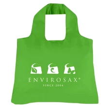 Envirosax Logo Reusable Shopping Bag, Green