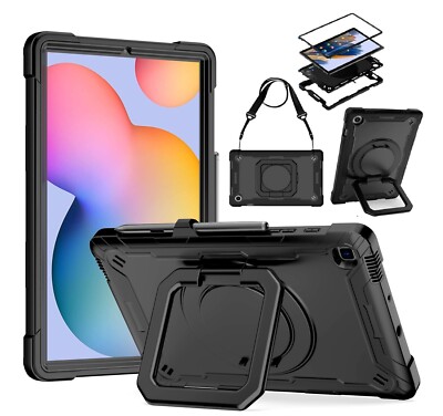 For Samsung Galaxy Tab S6 Lite Case 10.4'' 2024/2022/2020 Tablet Stand Cover