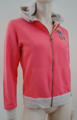 SCOTCH SHRUNK Kapuzenpullover Sweatshirt Oberteil Kinder neonpink orange beige neu mit Etikett