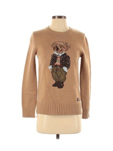 ralph lauren bear sweater women's sale