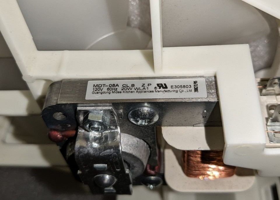 Motore Raffreddamento Magnetron Per Forno A Microonde MDT-08A - Ricambio Nuovo - Foto 3
