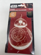 Star Wars The Force Awaken BB8 Droid Sticker Decal BB 8 Glow In The Dark