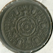 Foreign Coin - Great Britain - Florin (2 Shillings) 1961