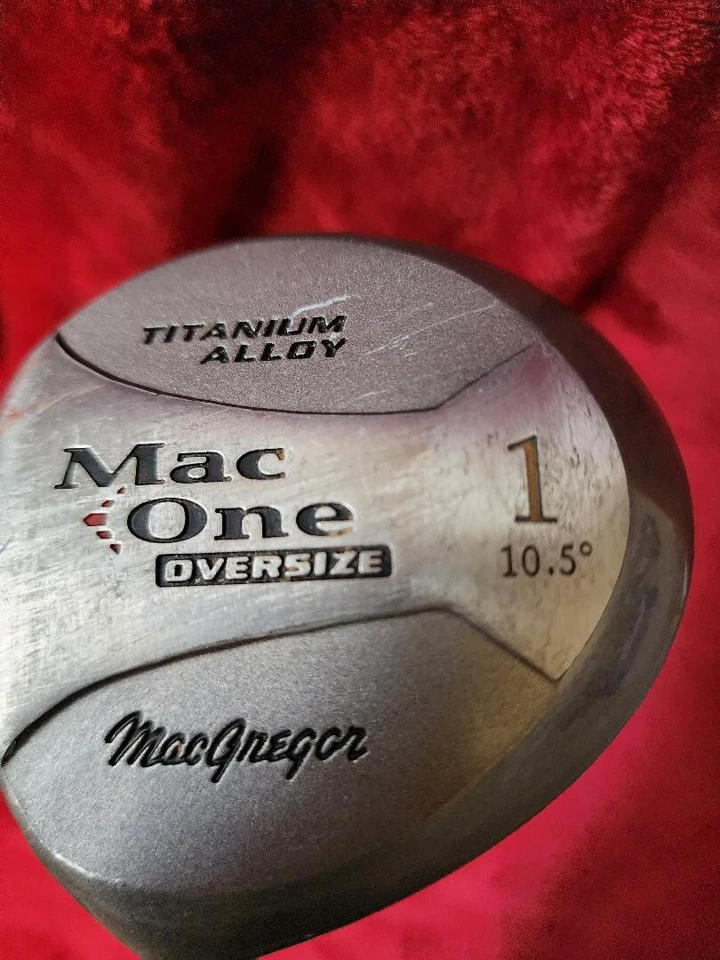 MACGREGOR MAC 1 OVERSIZE #1 MADERA LH 10.5* FIRME FLEX TITANIO Foto 2 de 4