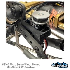 Micro Servo Winch Mount (Fits Element RC® Comp Fox)