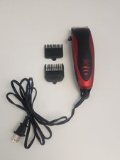 Cutting Edge Pro Clipper 2 Piece Kit Hair Cut Fade Detail Outline CXE1-1002 Red