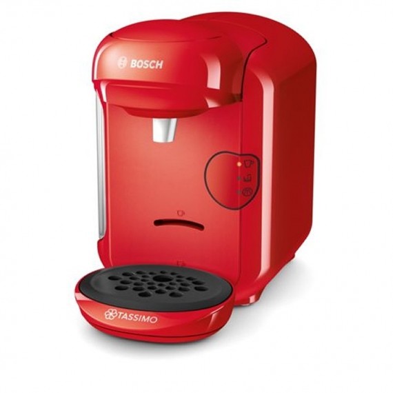 Hay una luz roja en tu cafetera Tassimo?