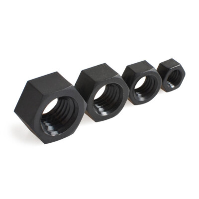 Nylon Sechskantmutter M3 Schwarz – 10 Stück, Für Modellbau Und DIY-Projekte