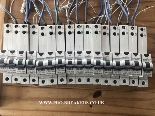 DORMAN SMITH 6A 10A 16A 20A 32A 40A 50A 63A 30MA RCBO GR1PC TYPE B C - 第 1/6 張圖片