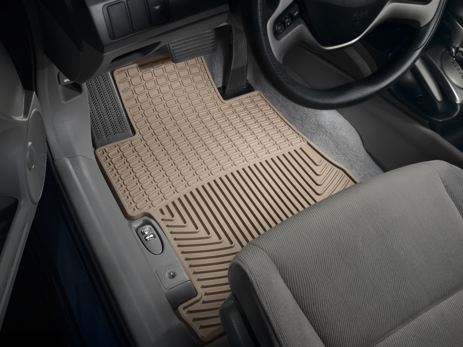 WeatherTech AllWeather Floor Mats for Honda Civic Sedan 20062011 Tan
