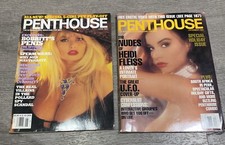 Lot of  2  Vintage PENTHOUSE Magazine  Issues December 1994 & June  1994