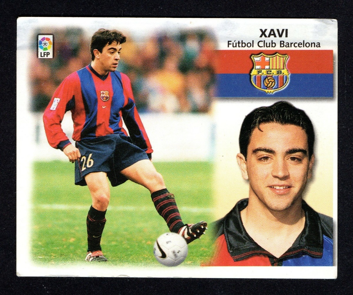 XAVI HERNANDEZ - FC BARCELONA 1999-2000 CROMO ESTE LIGA PANINI 99