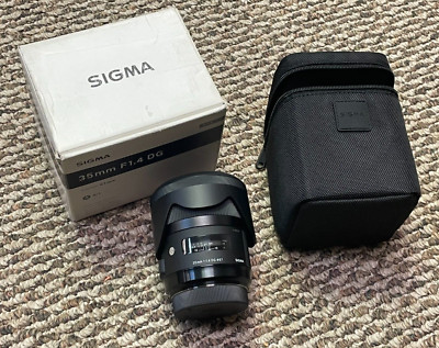 Sigma Camera Lens 35mm f/1:14 DG HSM Sony Mount