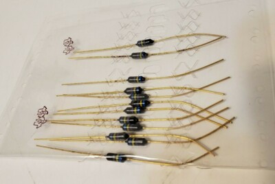 NOS Texas Instruments Diode 1N647  Gold Plate 1969 ( Lot of 12)