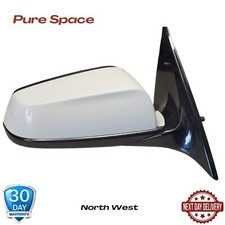 BMW 5 SERIES PRE LCI F10 F11 RIGHT DRIVER WING MIRROR 3 PIN FOLDING 300 WHITE