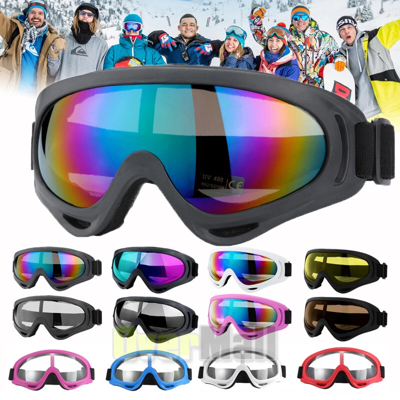 Gafas de Esquí para Hombres Lentes Antiniebla para Motocicleta Nieve  Snowboard