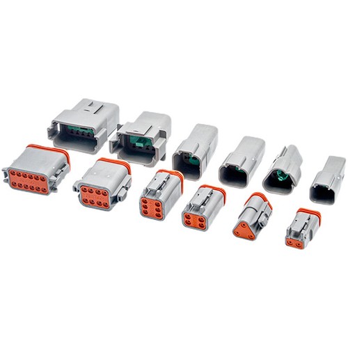 DEUTSCH DT SERIES MULTI PLUG WATERPROOF CONNECTOR 2 3 4 6 8 12 WAY PIN KIT - Picture 6 of 27
