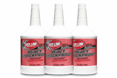 Red Line Oil 58204 Heavy ShockProof Gear Oil - 3 Quarts