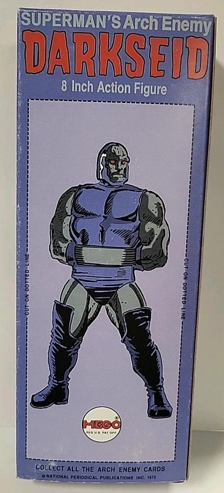 6-дюймовая фигурка Darkseid ретро в стиле Mego DC Super Heroes с коробкой на заказ  - Изображение 2 из 2