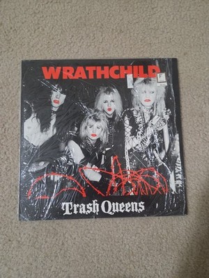 Wrath Child Trash Queens Vinyl Record Heavy Metal Records Ltd. 1985