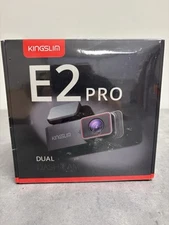KINGSLIM E2 PRO - Dash Cam Front and Rear 2K+1080P Mini WiFi Dash Camera