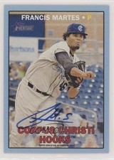 2016 Heritage Minor League Edition Blue Border 13/50 Francis Martes Auto 0b0