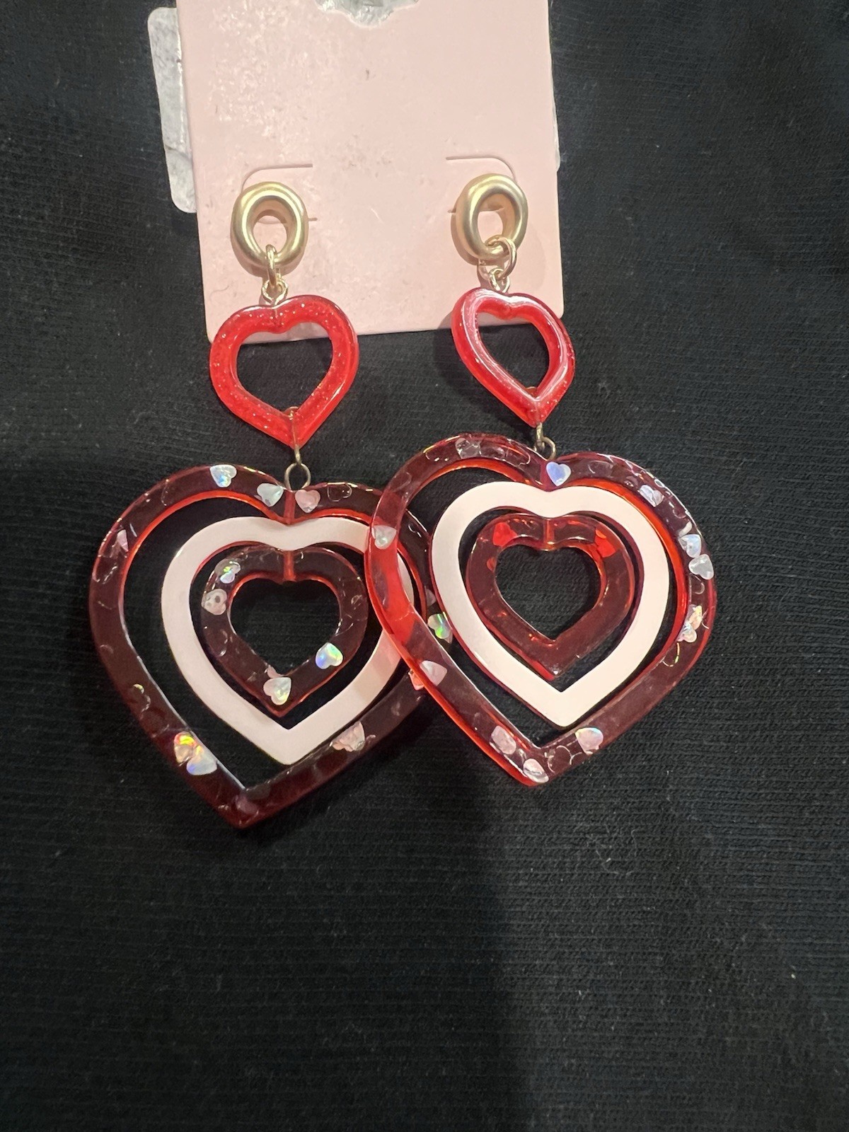 BZ design Assorted Statement, Beaded, Hoop, Dangl… - image 3