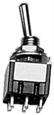 Miniatronics Miniature Toggle Switches DPDT 5-Amp 120V pkg(4) 36-250-04