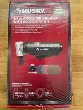 Husky 14 Angle Die Grinder W Accessory Kit H4230c... Free Sh New