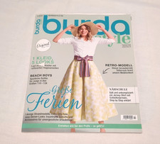 Burda Style Moden 07/2018 Nähen Schnittmuster Kleider Damenmode Retro Modell