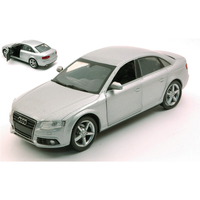 Audi A4 2008 Silver 1:24 New Ray Auto Stradali -D- Neues Modell