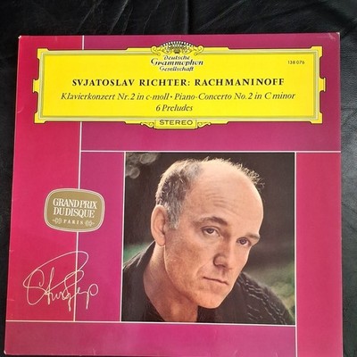 Deutsche Grammophon Richter Rachmaninoff Piano Concerto 2 & 6 Preludes LP