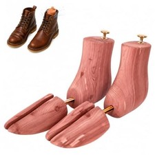 Cedar Boot Trees for Men Women-Boot Shaper, Natural Aromatic Cedar Wood,