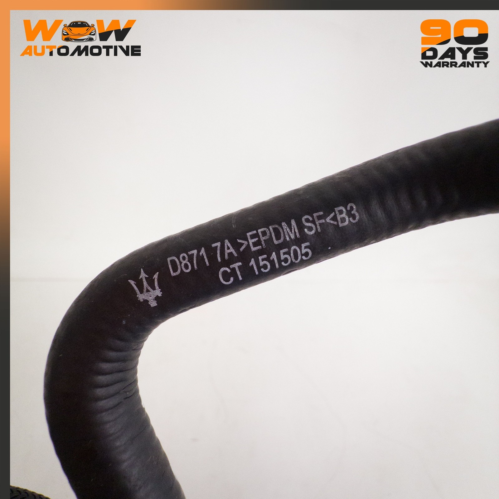 13-19 MASERATI GHIBLI QUATTROPORTE RADIATOR WATER COOLANT HOSE TUBE PIPE OEM
