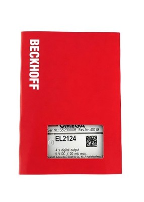 Beckhoff EL2124 4-Channel Digital Output Terminal EtherCAT NEU Originalverpackt