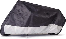 Budge MC-9 Sportsman Motorcycle Cover, Black, Waterproof, Universal Fit, Medium
