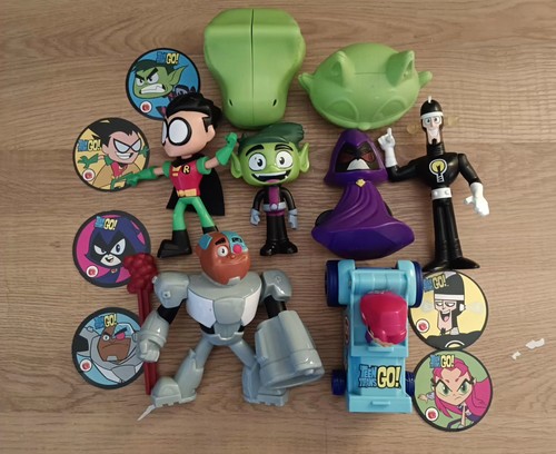McDonald's Teen Titans Go! Happy Meal Toy 2017 Lot of 6