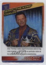 2015 Panini WWE Wrestling Action (Spanish) Jerry Lawler The King #139 02v3