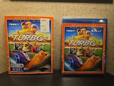 Turbo Blu-ray/DVD, 2013, 3-Disc Set, Includes Digital Copy 3D Brand New