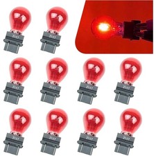 10pcs 3157 Bulb Tail Light Bulbs Car Instrument Light Bulb Automobile Red 10pcs 3157 Bulb Tail Light Bulbs Car Instrument Light Bulb Automobile Red