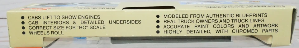 Con-Cor 2034, Tractor & 35' Dump Trailer, Blue Star Gravel Truck, HO Scale - Image 4 of 4