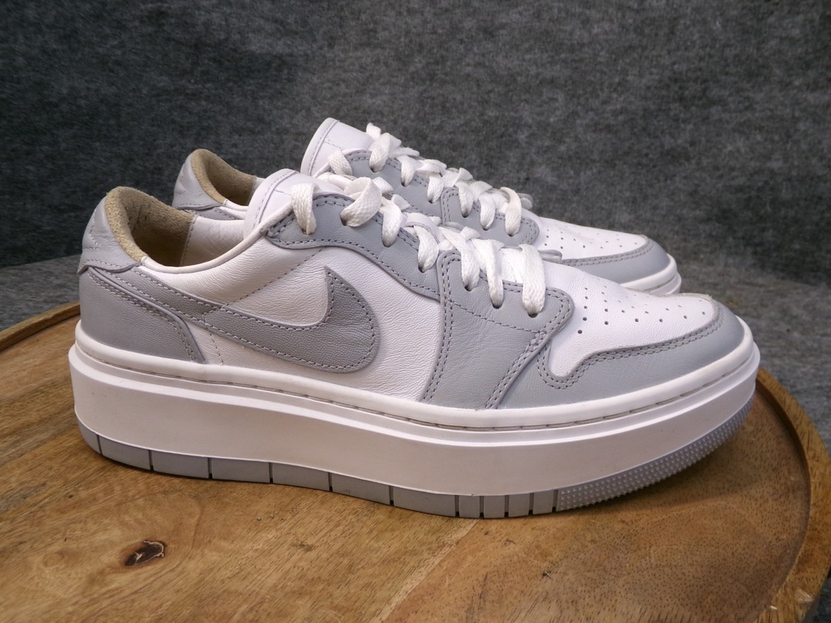 Nike Air Jordan 1 Elevate Low Women's Size 9 US Wolf Grey Leather