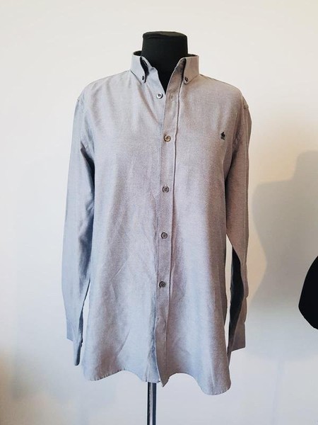 Men French Connection Shirt Grey 40 /L / 48 #8KNQ