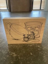 STAMPA ROSA 85 HOT COCOA CUP HOUSE MOUSE Designs RUBBER STAMP