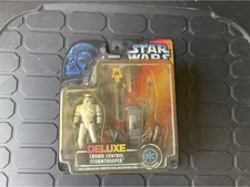 Kenner Star Wars Power Of The Force Deluxe Crowd Control Stormtrooper New