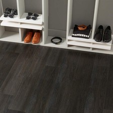 Amtico Blackened Oak LVT Flooring 2.02 sqm pack 184 x 1220mm (7.25" x 48") Tiles
