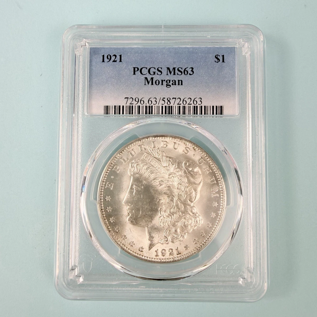 1921年 モルガンダラー PCGS鑑定品 MS63 フィラデルフィア MS 63 Graded 1921 Year Morgan US Dollars (1878-1921) for sale | eBay