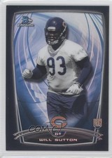 2014 Bowman Chrome Black Refractor 251/299 Will Sutton #120 0c4