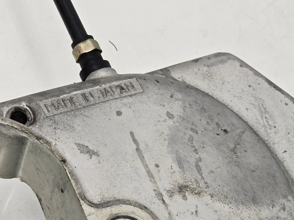 1969 年雅马哈 AT1 125 定子盖内带离合器和执行器机械组件 — 第 3/4 张图片